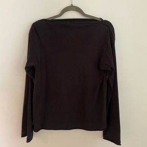 Elizabeth Suzann x Alabama Chanin Black Boatneck